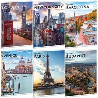 Ars una 01.08401 Füzet kockás  a/4 40 lapos extra kapcsos cityscape kép