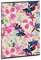 Ars una 01.08405 Füzet kockás  a/4 40 lapos extra kapcsos beach flowers kép