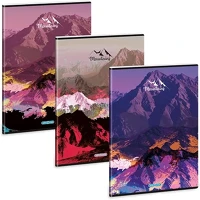 Ars una 01.08407 Füzet kockás  a/4 40 lapos extra kapcsos mountains kép