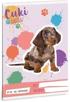 Ars una 01.08421 Füzet kockás  a/5 32 lapos 27-32 cuki-harlekin tacskó kép