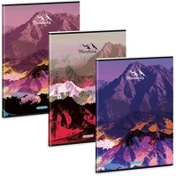 Ars una 01.08436 Füzet sima  a/4 40 lapos extra kapcsos mountains kép