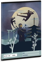 Ars una 01.08443 Füzet sima  a/5 32 lapos 20-32 ninjas in the dark kép