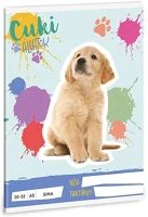 Ars una 01.08449 Füzet sima  a/5 32 lapos 20-32 cuki-golden retriever kép