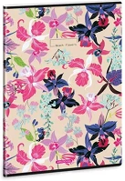 Ars una 01.08463 Füzet vonalas  a/4 40 lapos extra kapcsos beach flowers kép