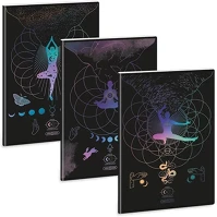 Ars una 01.08467 Füzet vonalas  a/4 40 lapos extra kapcsos mystic constellation kép