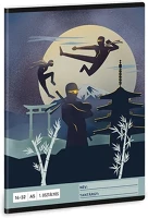 Ars una 01.08488 Füzet vonalas  a/5 32 lapos 14-32 1. osztályos ninjas in the dark kép