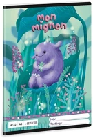 Ars una 01.08490 Füzet vonalas  a/5 32 lapos 14-32 1. osztályos mon mignon kép