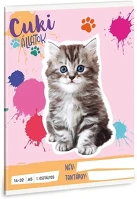 Ars una 01.08497 Füzet vonalas  a/5 32 lapos 14-32 1. osztályos cuki-perzsa cica kép