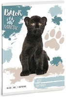 Ars una 01.08501 Füzet vonalas  a/5 32 lapos 14-32 1. osztályos bátor mancsok-fekete párduc kép