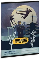 Ars una 01.08536 Leckefüzet  a/5 32 lapos ninjas in the dark kép