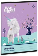 Ars una 01.08539 Leckefüzet  a/5 32 lapos cute animals-unicorn kép