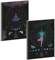 Ars una 01.08600 Spirálfüzet vonalas  mystic constellation a/4 60 lapos kép