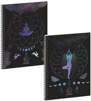 Ars una 01.08610 Spirálfüzet sima  mystic constellation a/4 60 lapos kép