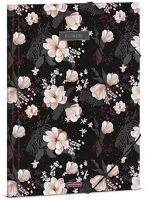 Ars una 02.01155 Gumis mappa  a/4 flowery black kép