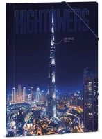Ars una 02.01445 Gumis mappa  a/4 hightower-burjkhalifa kép