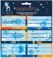 Ars una 15.17554 Füzetcímke  18 db/csomag gravity kép