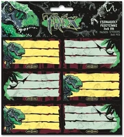 Ars una 15.17562 Füzetcímke  18 darabos t-rex kép