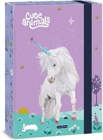 Ars una 15.18937 Füzetbox  a/4 cute animals-unicorn kép