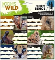 Ars una 15.18973 Füzetcímke  18 darabos icons of the wild kép