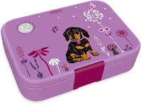 Ars una 15.19151 Uzsonnás doboz  cute animals-puppy osztott műanyag 216x153x52 mm kép