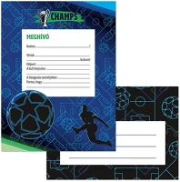 Ars una 17.00502 Partimeghívó  10 ív+10 db boríték champs kép