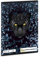 Ars una 20-32 BLACK Füzet sima a/5 32 lapos 20-32 black panther kép