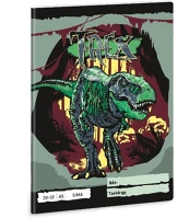 Ars una 20-32 T-REX Füzet  a/5 32 lapos sima 20-32 t-rex kép
