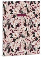 Ars una 50213757 Gumis mappa  a/4 flowery pink kép