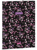 Ars una 50213771 Gumis mappa  a/4 pearl blossom black kép