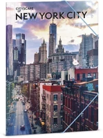 Ars una 50215652 Gumis mappa  a/4 cityscape newyork kép