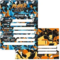 Ars una 50223534 Partimeghívó  10 ív+10 db boríték player one kép