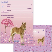 Ars una 50225262 Partimeghívó  10 ív+10 db boríték animals-horse kép