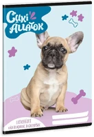 Ars una 50844265 Leckefüzet  a/5 32 lapos cuki-francia bulldog kép