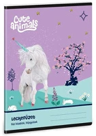 Ars una 50844487 Leckefüzet a5, tűzött 38 lap  unicorn 10db/csomag kép