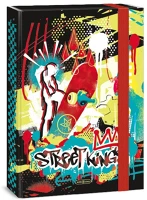 Ars una 50853571 Füzetbox  a/4 street kings kép