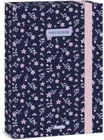 Ars una 50855612 Füzetbox a/4 navy bloom kép
