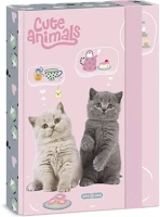 Ars una 50865321 Füzetbox a/5 cute animals-tea party kép