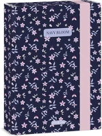 Ars una 50865611 Füzetbox a/5 navy bloom kép