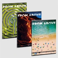 Ars una 5302 Contries from above 23 (5302) a4 extra kapcsos kockás füzet kép