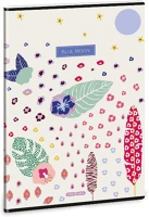 Ars una 53113955 Füzet  a/4 40 lapos extra kapcsos vonalas cream hibiscus kép