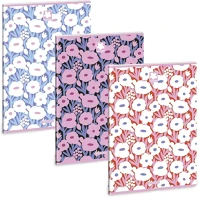 Ars una 53125712 Füzet kockás a/4 40 lapos extra kapcsos bloomie kép
