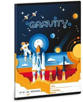 Ars una 53633675 Füzet  a/5 32 lapos kockás 27-32 gravity kép