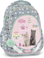 Ars una 54565326 Iskolatáska  anatómiai animals-tea party kép