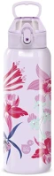 Ars una 56695496 Kulacs duplafalú  3d fém bpa-mentes 700 ml beach flowers-purple kép