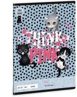 Ars una A5, 32LAP Füzet iskolai a5, 32lap, sima 20-32  think-pink (5285) 23 10db/csomag kép