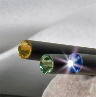 Art crystella 1805XCE011 Ceruza, fekete, zafírkék swarovski® kristállyal, exkluzív, 17cm, ® kép