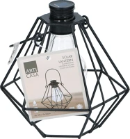 Arti casa 326421 Solar szögletes lámpa, fém kép