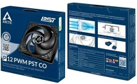 Arctic cooling ACFAN00121A ARCTIC COOLING CPU hűtő P12 PWM PST CO Fekete, 12cm kép