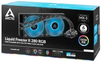 Arctic cooling ACFRE00107A ARCTIC COOLING CPU hűtő Liquid Freezer 280 II RGB (vízhűtés) + RGB Kontoller, Univerzális kép