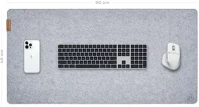 Artimo ARTIMO-DESKMAT-LIGHT-L desk mat felt series prémium filc egérpad, aszztali alátét, l, világos kép